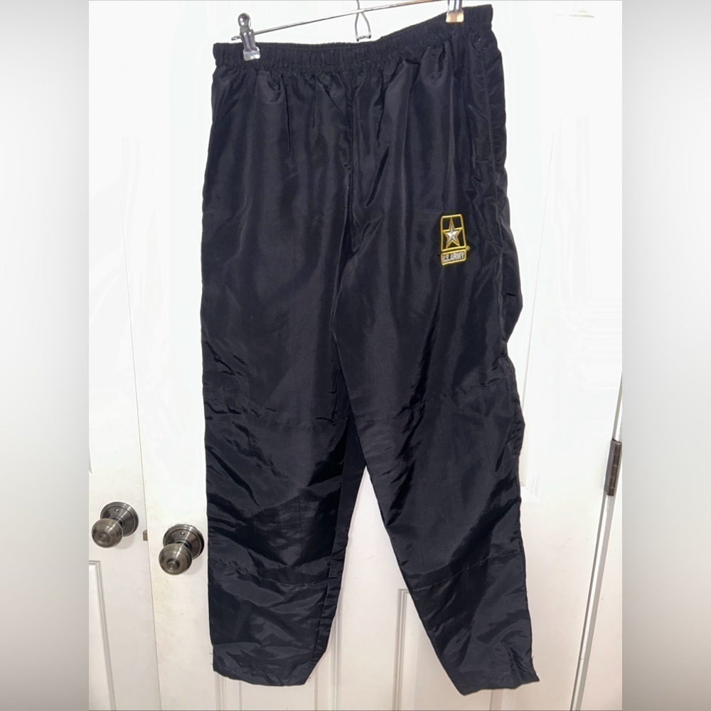 US Army female army pants physical fitness uniform nylon Pants size medium black